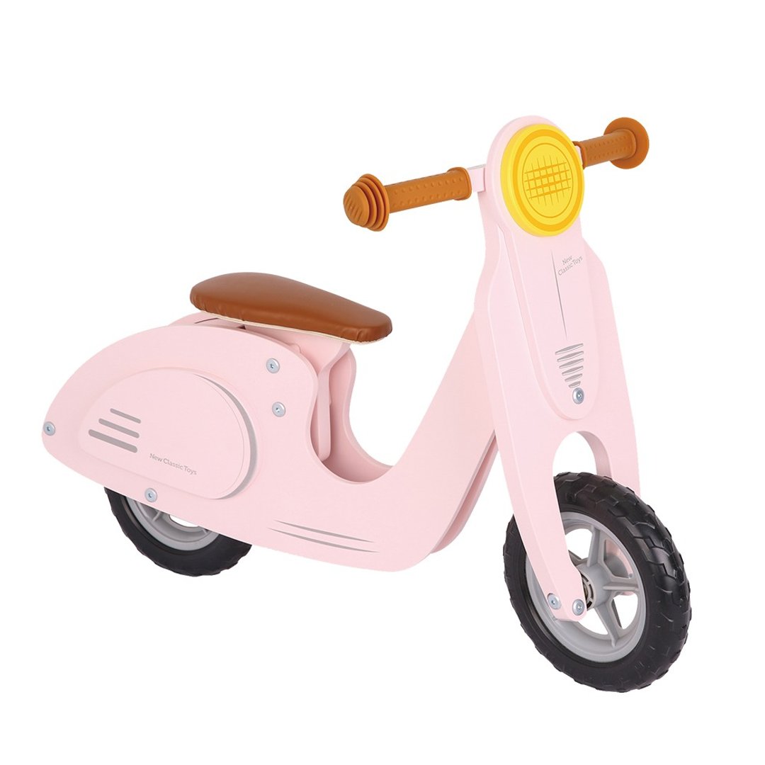 【荷兰New Classic Toys】木制平衡滑步车/学步车 - 草莓牛奶 - 玩具/玩偶 - 木头 
