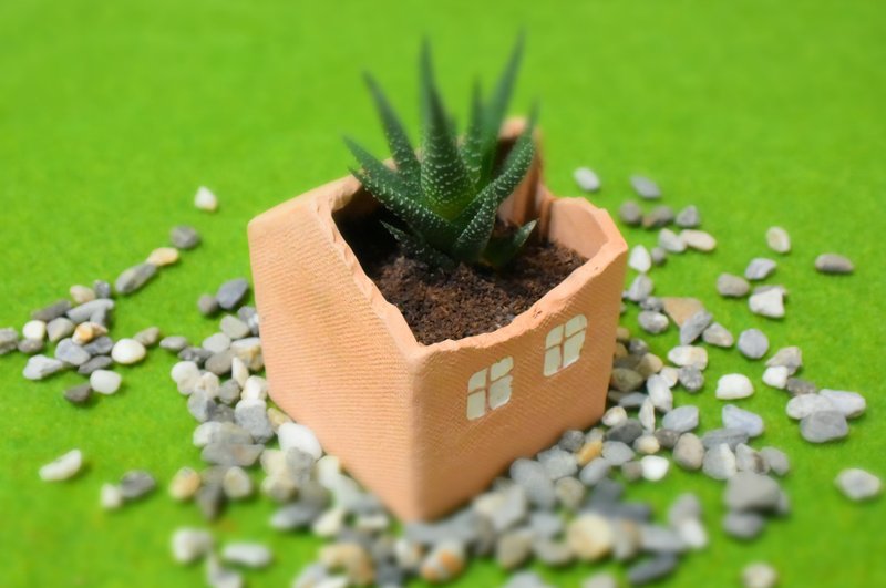 【好器】陶房子基本型_花器_笔筒_置物_桌饰_陶屋 - 花瓶/陶器 - 陶 红色