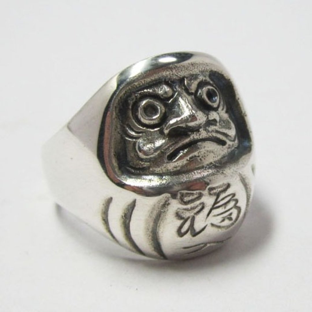 Daruma Daruma RING - 戒指 - 其他金属 灰色