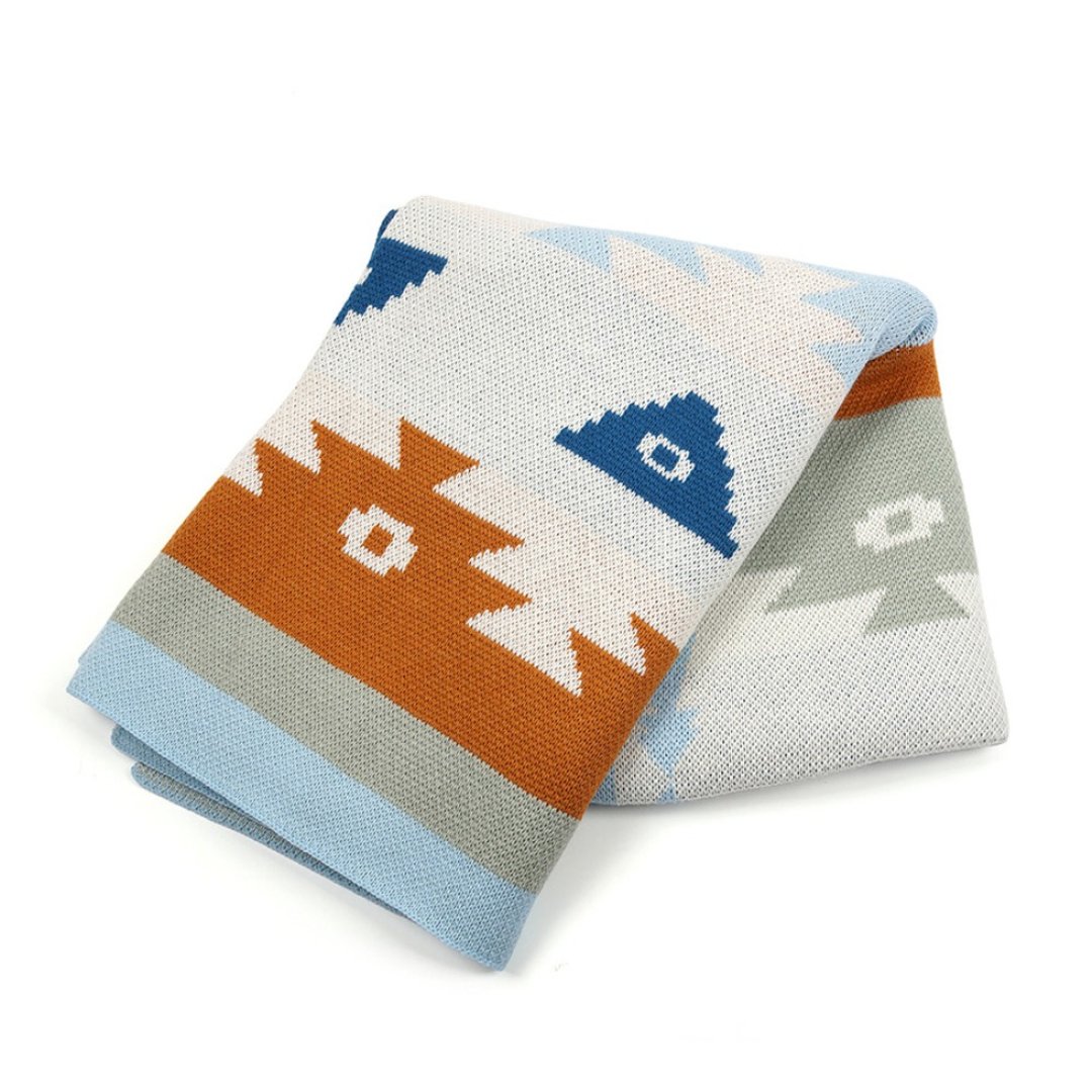 POLER CAMP BLANKET 露营毯 / 印花 / 限量商品 - 露营用品 - 聚酯纤维 蓝色