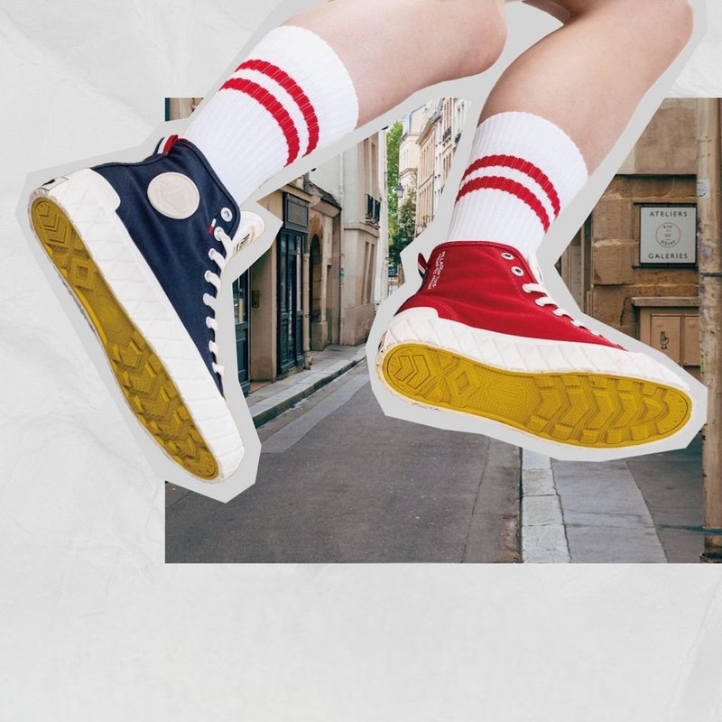 PALLADIUM PALLA ACE 高筒松饼鞋 77015 - 女款休闲鞋 - 棉．麻 多色