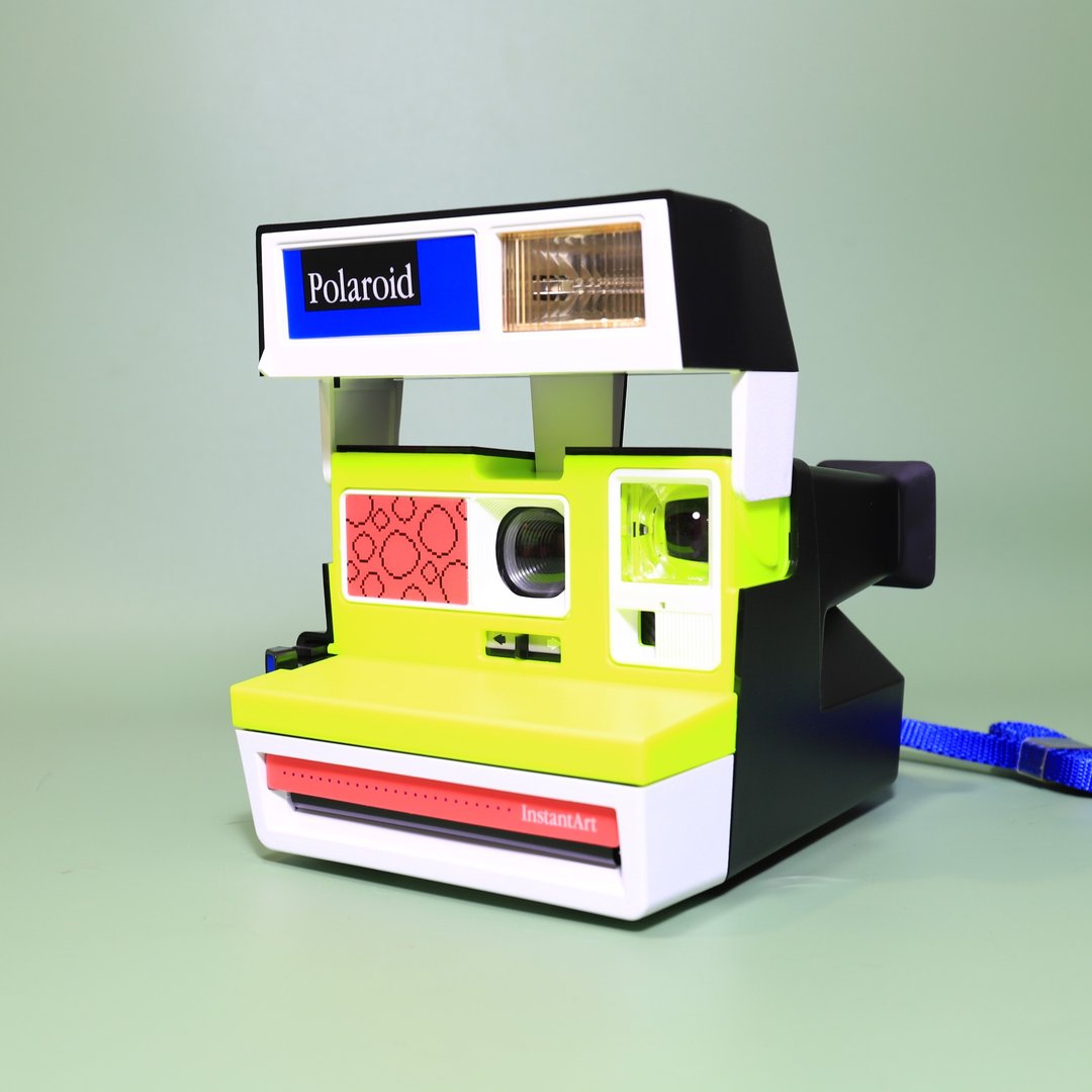 【Polaroid杂货店】Polaroid 600 型 像素-泡泡 美洲限定 宝丽来 - 其他 - 塑料 黄色