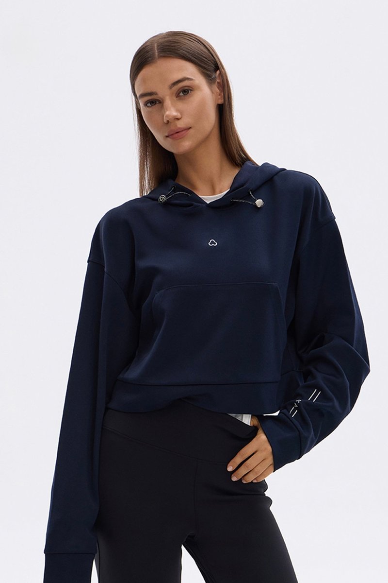 Center Crop Hoodie - 女装运动衣 - 其他材质 