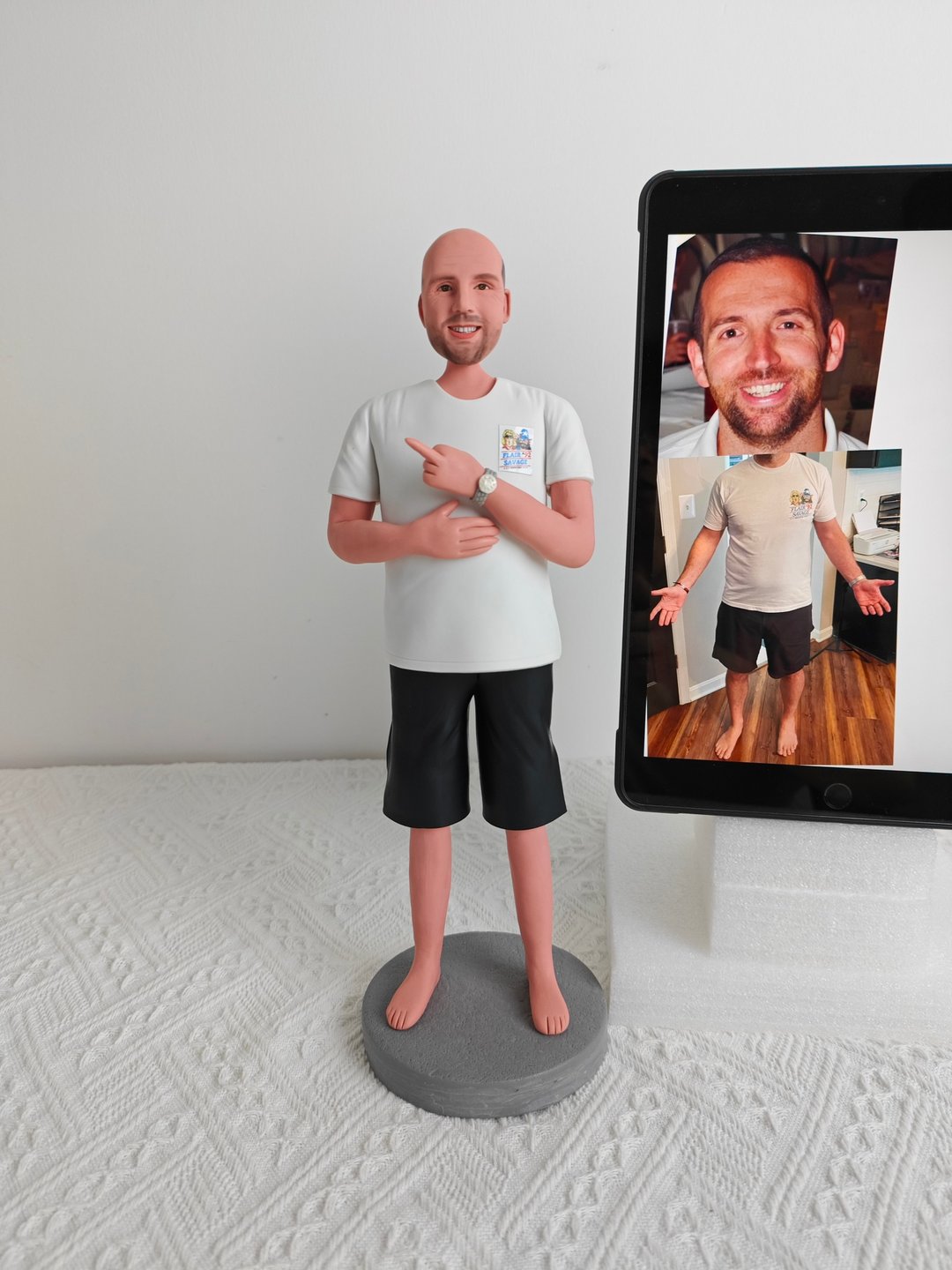 客制化人物公仔 人偶 3D人像画 似颜绘 肖像 定制 生日 纪念 礼物 - 玩偶/公仔 - 粘土 多色