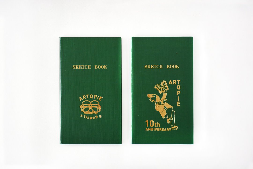 SKETCH BOOK—Artqpie 10 anniversary - 笔记本/手帐 - 纸 绿色