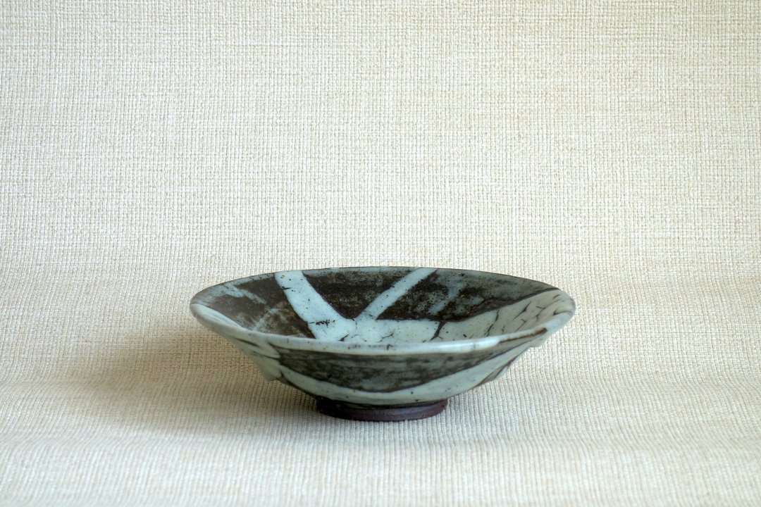 钵 (流釉b) - 碗 - 陶 灰色