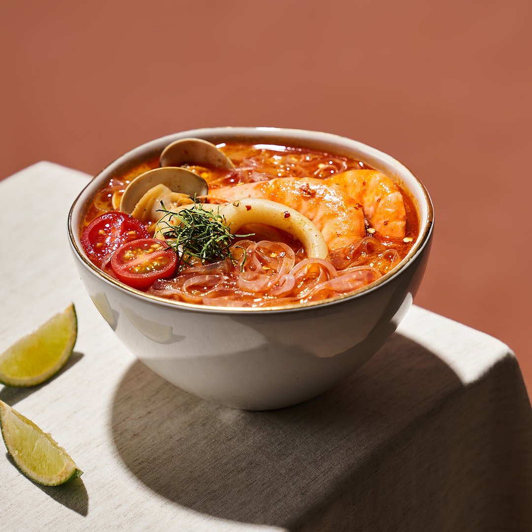 贾以食日 泰式酸辣粉 1盒 / 3入 效期 2024/06/06 - 面/面线/米粉 - 新鲜食材 白色