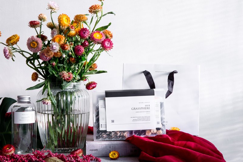 小草作 花草茶礼组 台湾花茶系列 - 茶 - 新鲜食材 绿色