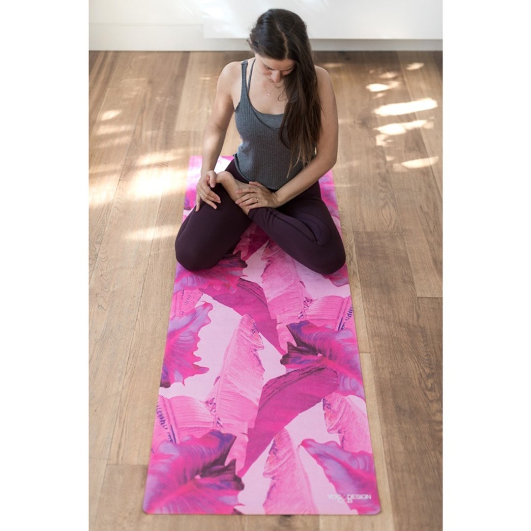 【Yoga Design Lab】Combo Mat 天然橡胶瑜珈垫3.5mm - Malie - 瑜珈垫 - 其他材质 粉红色