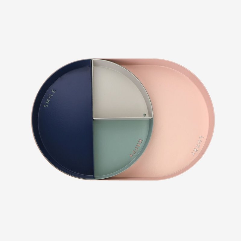 几何创意桌面收纳托盘圆形4入套组-02薄荷绿,E2D18603 - 收纳用品 - 其他材质 多色