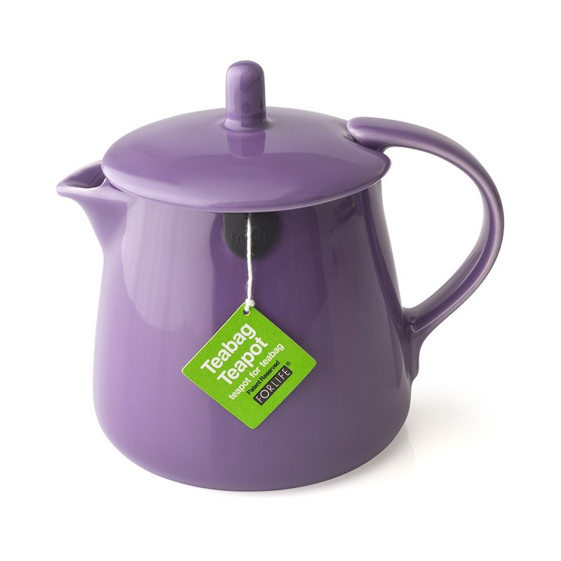 【节日送礼】美国FORLIFE茶包壶-紫 (茶包茶壶) - 茶具/茶杯 - 瓷 紫色