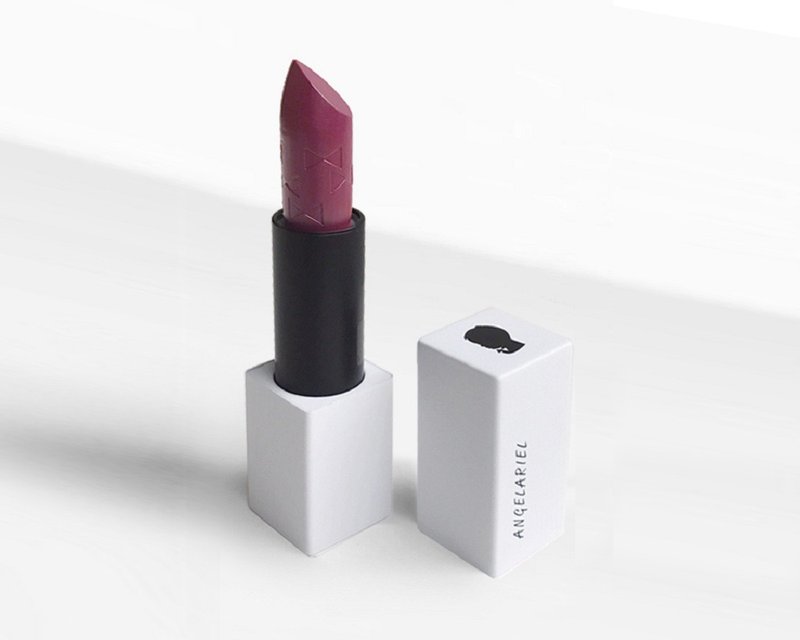 【ANGELARIEL】Poison 004-Crème Lipstick 经典保湿唇膏 - 其他 - 其他材质 紫色