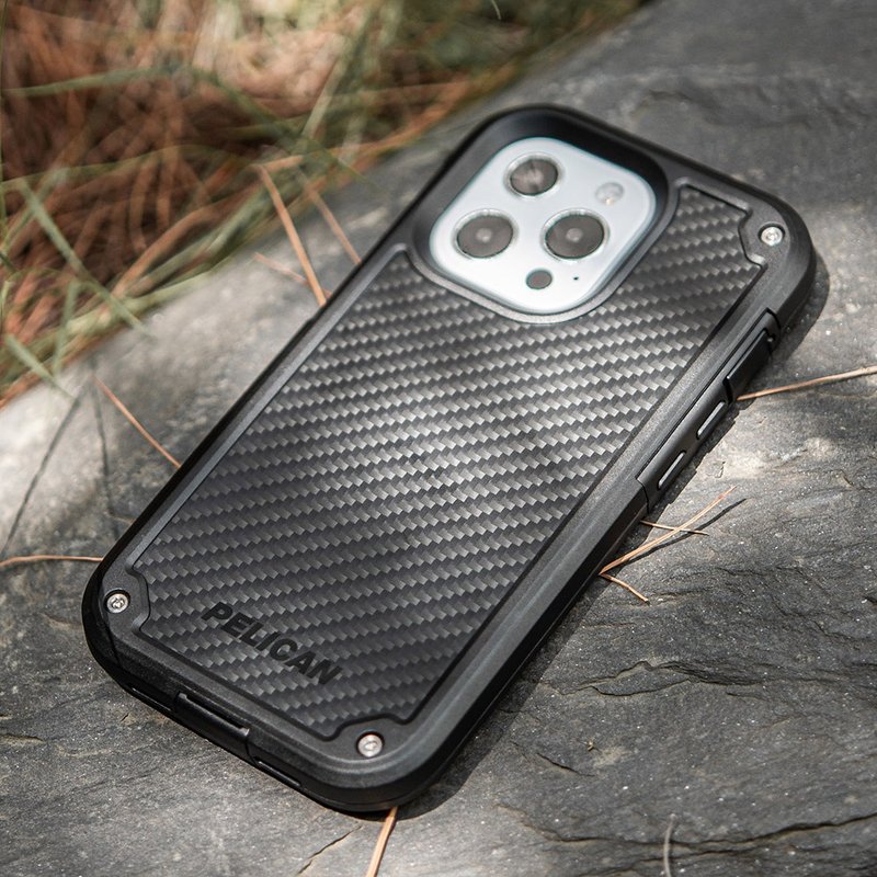 美国Pelican iPhone 14系列 防摔抗菌保护壳 凯夫勒- 黑 MagSafe - 手机壳/手机套 - 其他材质 