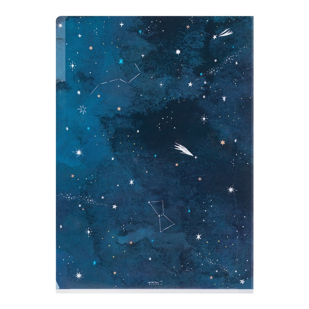 MIDORI 3 层资料夹 A4 星空 - 文件夹/资料夹 - 其他材质 多色