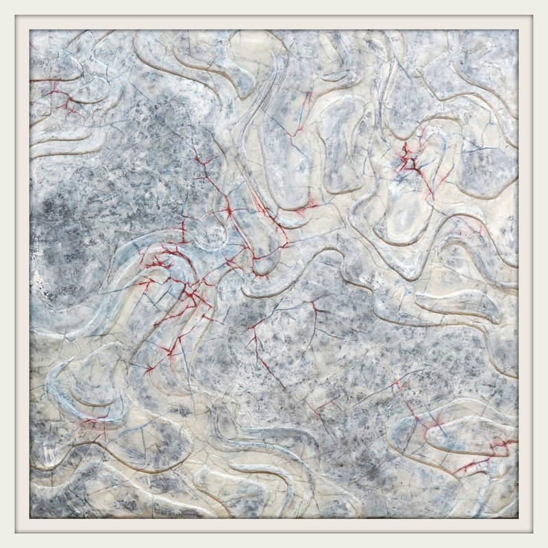 冰貌/之二 世界观系列 画作型立体浮雕 雕塑艺术品原作 YUN 芸云 - 海报/装饰画/版画 - 纸 银色