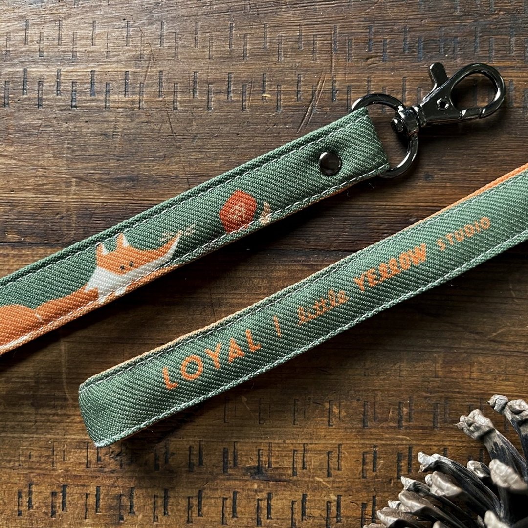 狐狸 LOYAL - 挂勾手腕绳 手绳 挂绳 包包挂饰 - 挂绳/吊绳 - 聚酯纤维 绿色