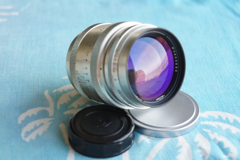JUPITER-9 85mm F/2 镜头，适用于 M39 螺纹接环 Fed Zorki Leica - 相机 - 其他材质 