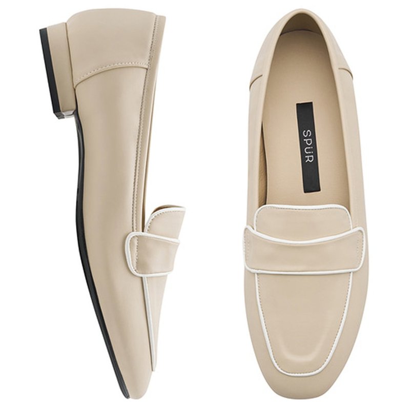 PRE-ORDER SPUR 乐福鞋 RS8021 LIGHT BEIGE - 其他女款皮鞋 - 其他材质 