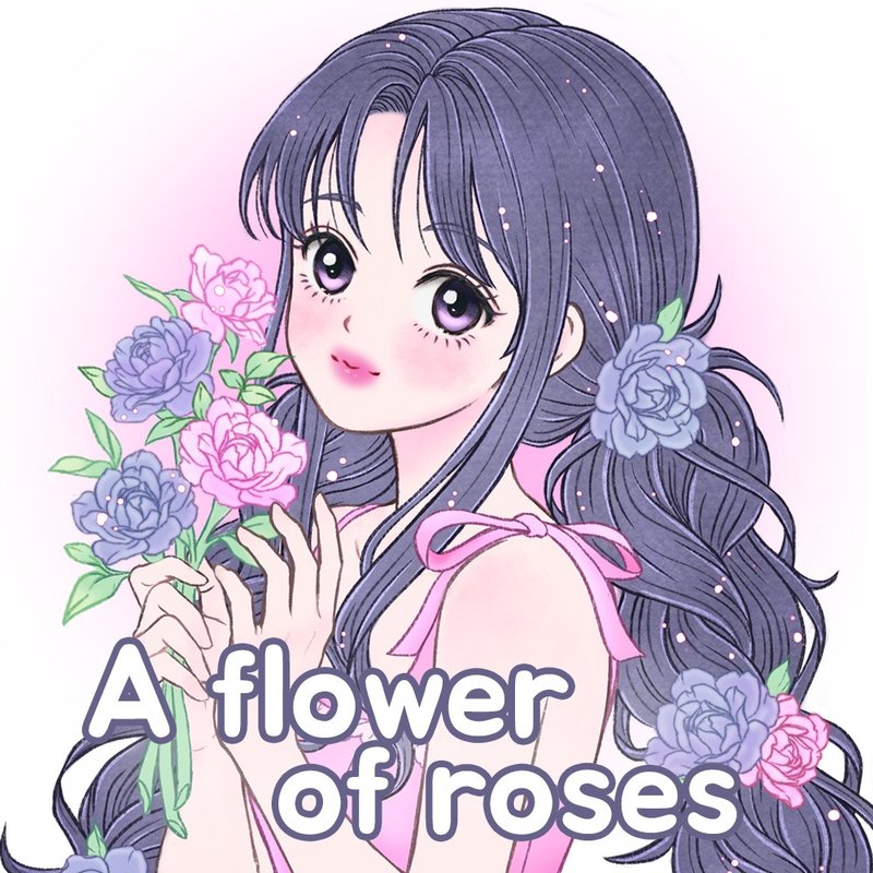 一束玫瑰贴纸组 (20入) - 贴纸 - 纸 