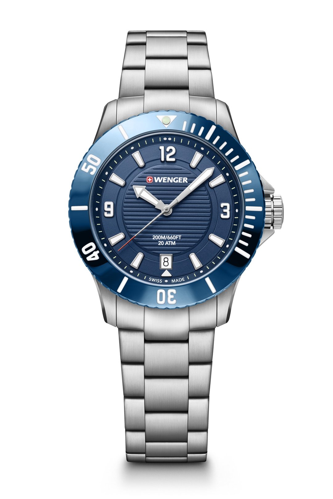 Wenger Seaforce small-女仕潜水腕表 - 女表 - 不锈钢 银色