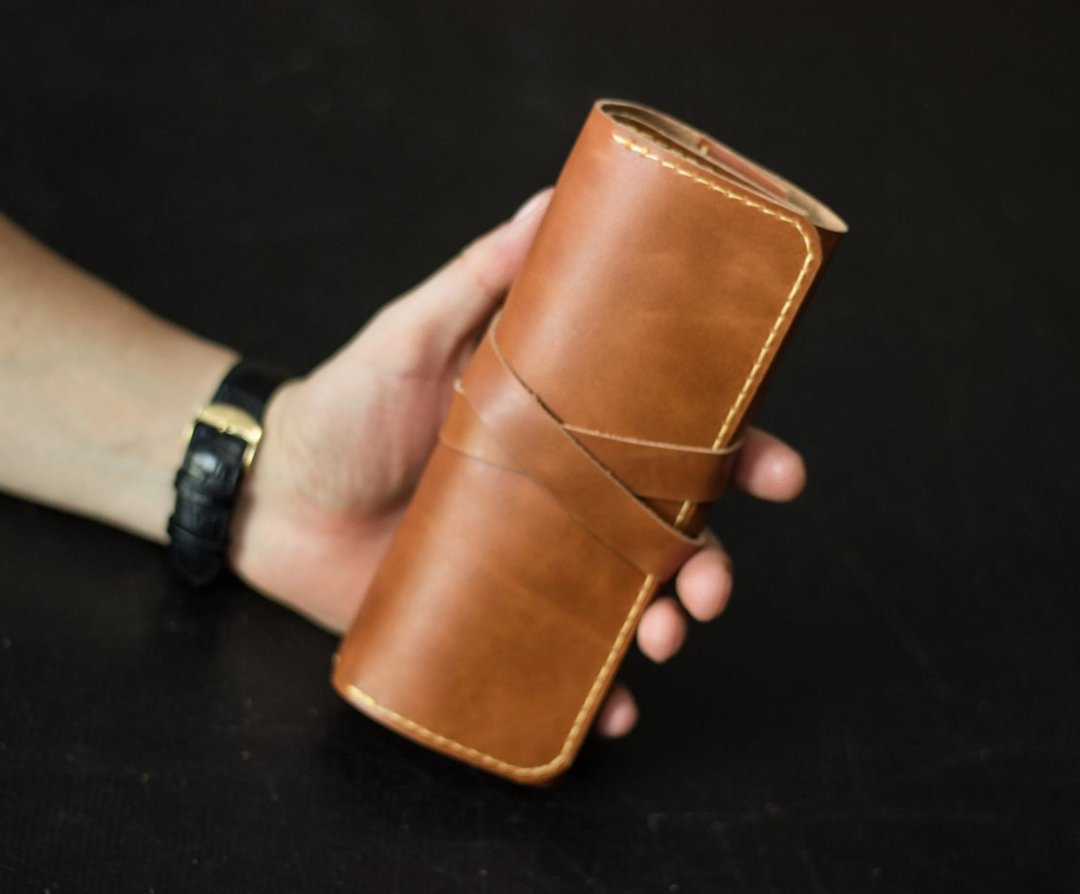 Leather jewelry organizer, jewelry holder, Jewellry case - 收纳用品 - 真皮 多色
