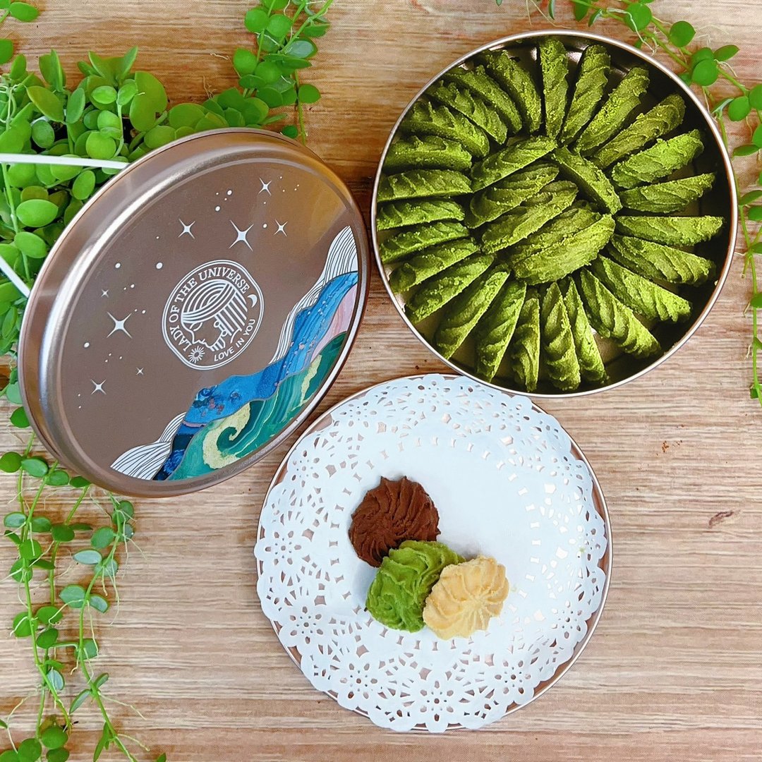 台湾桃园伴手礼-抹茶曲奇饼干-手工饼干-铁盒饼干-团购美食 - 手工饼干 - 其他材质 