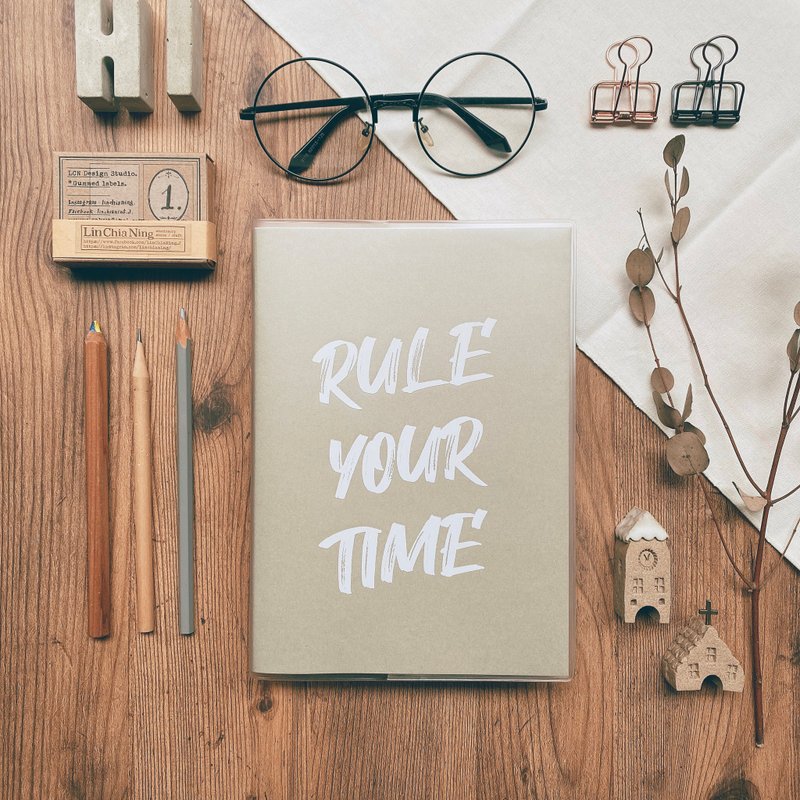 迪梦奇 Rule Your Time 页码笔记本 v.2 - 清水模 - 笔记本/手帐 - 纸 灰色
