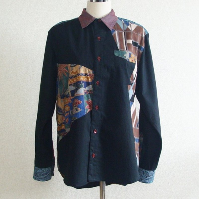 艺术家设计衬衫 027 世界仅此一件的个性衬衫 - 男装衬衫 - 棉．麻 多色