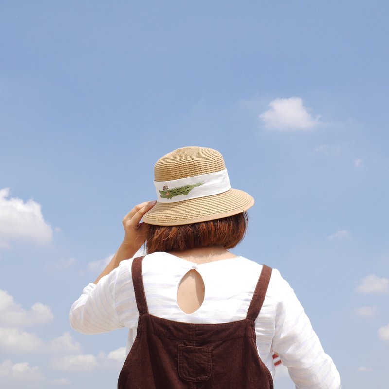 Pinkoi Workshop x Need a New Needle (ปักสายคาดหมวกเพิ่มสีสันให้ชีวิตคุณกัน) - 帽子 - 绣线 多色