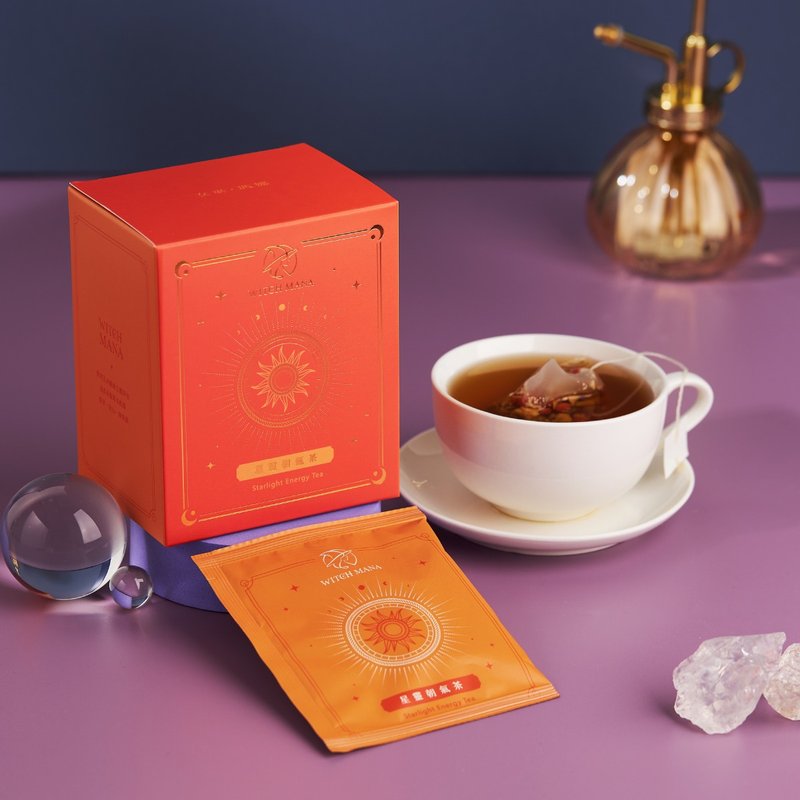 女巫玛娜 |星灵朝气茶 提振元气草本茶 机能茶 汉方茶包 冲泡饮品 - 茶 - 其他材质 橘色