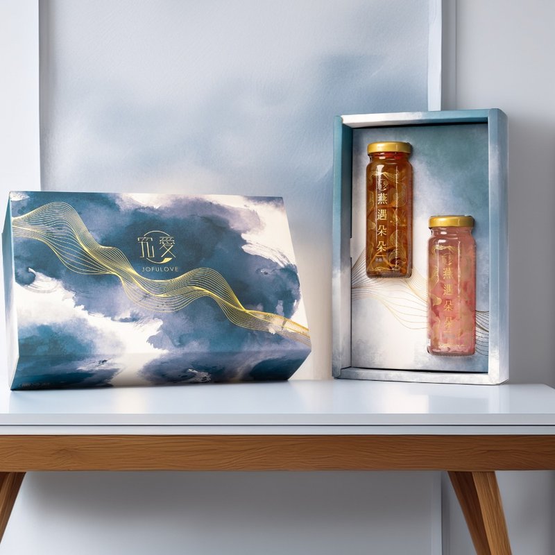 燕遇朵朵燕窝饮2入礼盒(130ml*2)│口味任选 燕窝雪耳 送礼首选 - 健康/养生 - 新鲜食材 透明