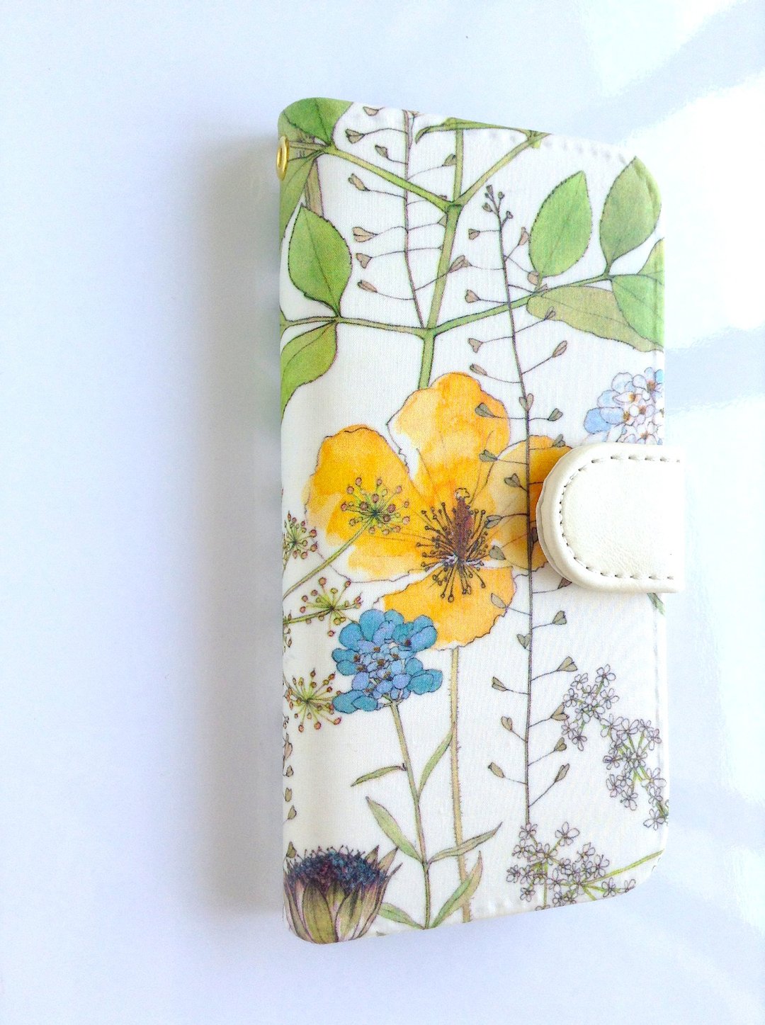 Liberty iphone7 8 SE2 Case Ilma Yellow - 手机壳/手机套 - 棉 橘色
