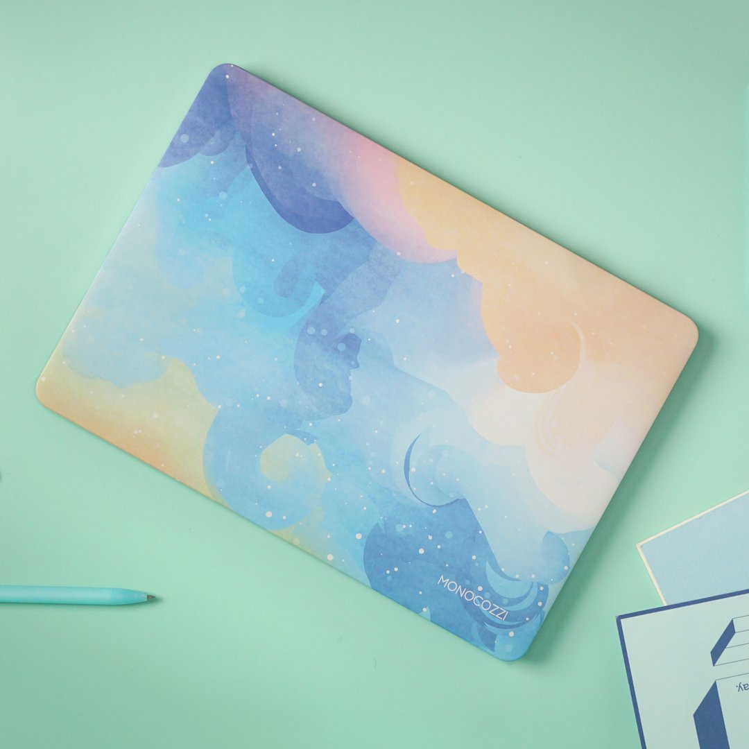 Macbook Pro 13 W/ USB-C 2016/2019 图案保护硬壳 - 和彩纹 - 平板/电脑保护壳 - 其他材质 绿色