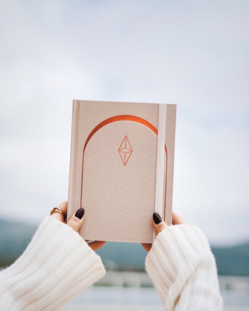 【限量】 Heart 2 Heart 米白无时限手帐 - 笔记本/手帐 - 其他材质 卡其色