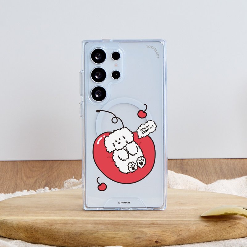 早午餐兄弟Gurumi樱桃小憩防摔透明SAMSUNG手机壳 - 手机壳/手机套 - 塑料 多色