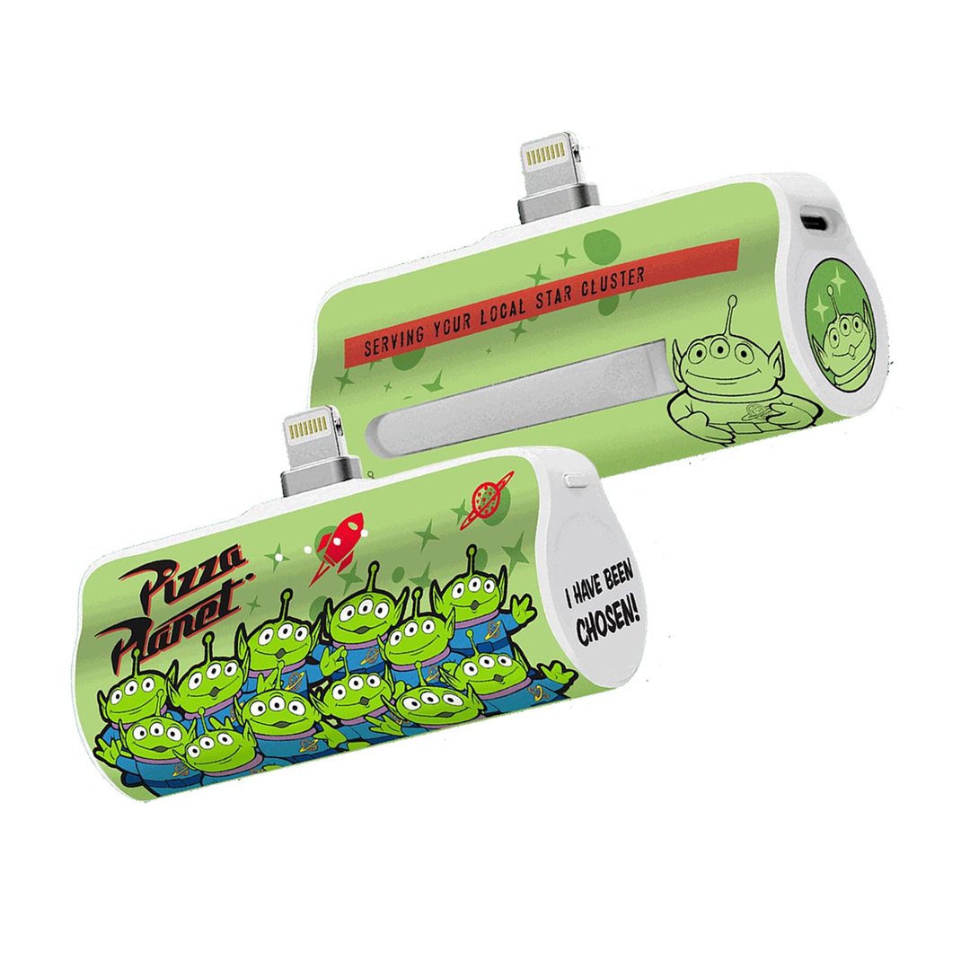 Disney Toy Story Aliens 迷你便携直插式充电器 5000mah - 充电宝/传输线 - 其他材质 白色