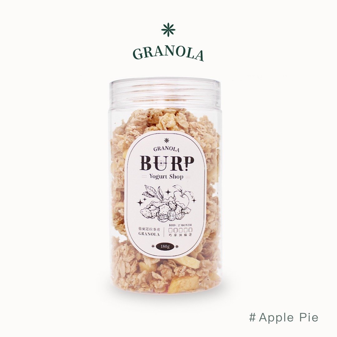 【 Granola格兰诺拉 】榖脆烤燕麦片优格伴侣 - 肉桂苹果派 - 谷物麦片 - 其他材质 多色