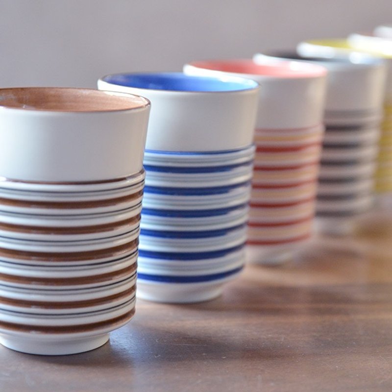 暮暮  9种色彩缤纷Layer.series茶杯 - 茶具/茶杯 - 陶 多色