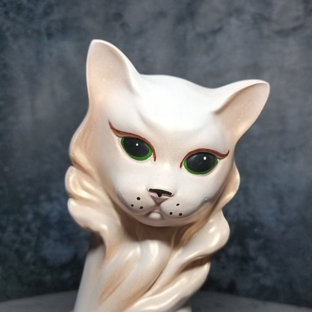 猫陶瓷大陶瓷钱存钱罐48cm手工陶器 - 花瓶/陶器 - 粘土 