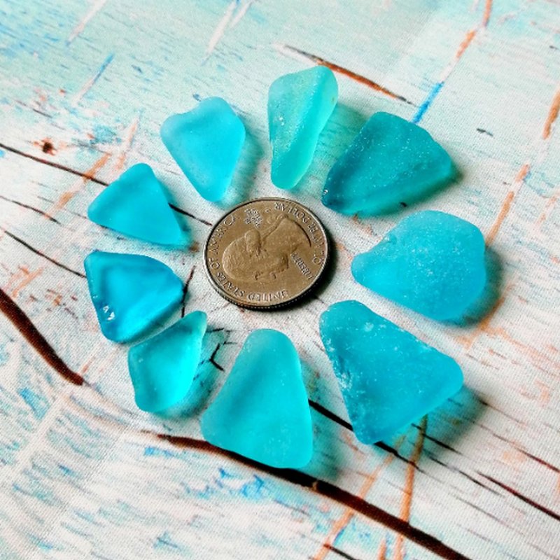 我只卖真正的正品海玻璃 - 陶艺 - 玻璃 蓝色