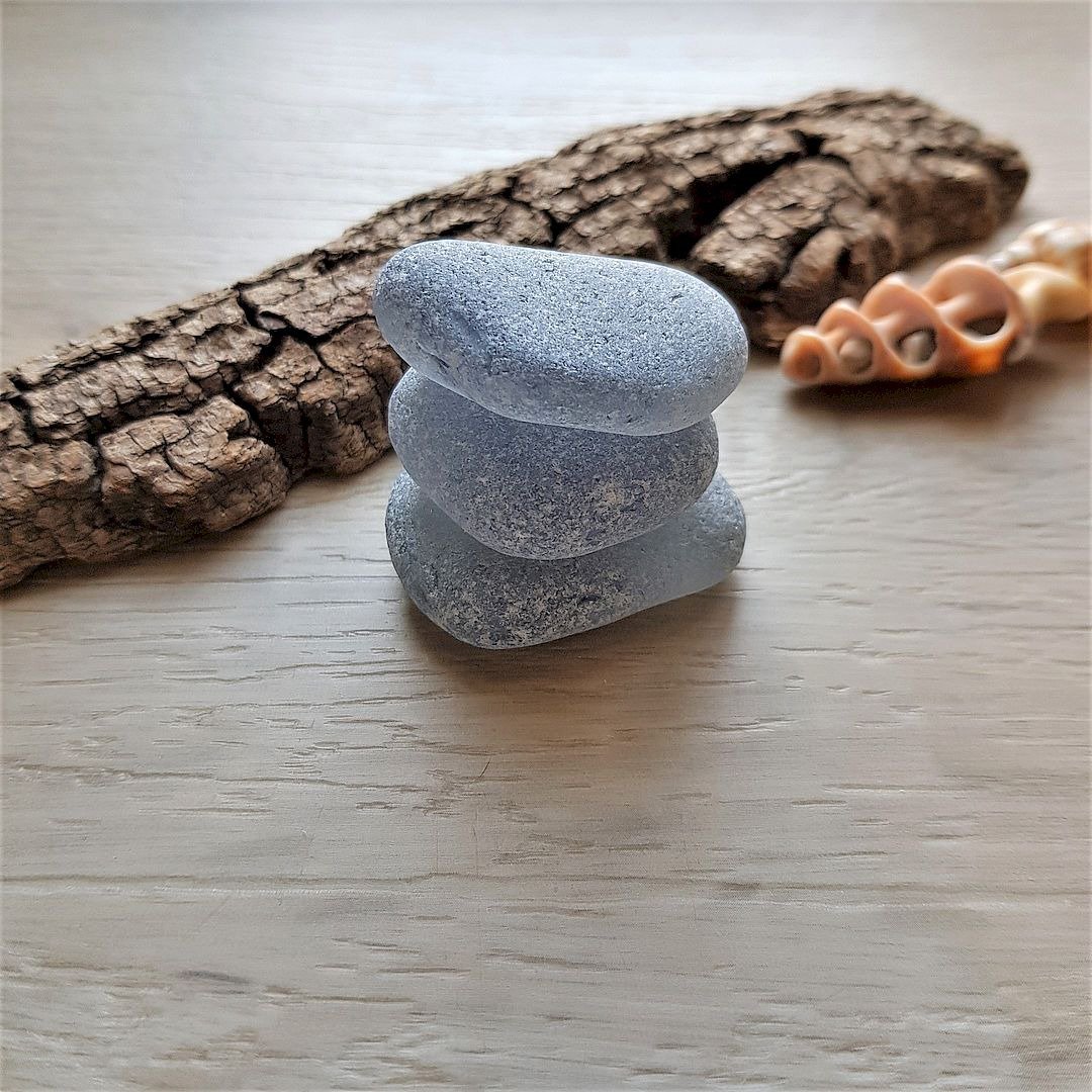 Large grey sea glass Authentic sea glass. P037 - 其他 - 玻璃 灰色