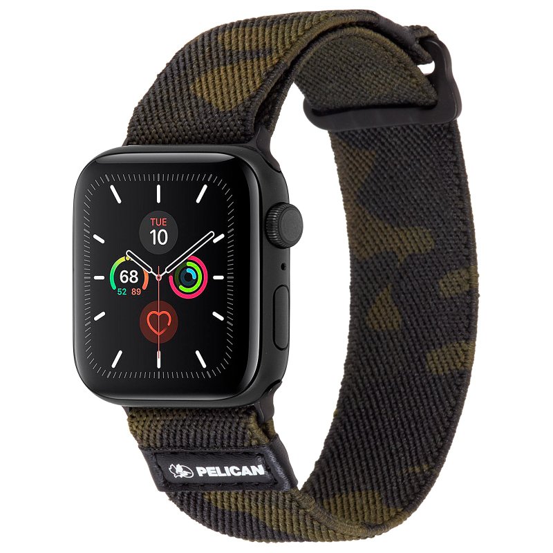 42-44mm Apple Watch Series 1/2/3/4/5 Pelican Protector 表带 - 男表/中性表 - 尼龙 