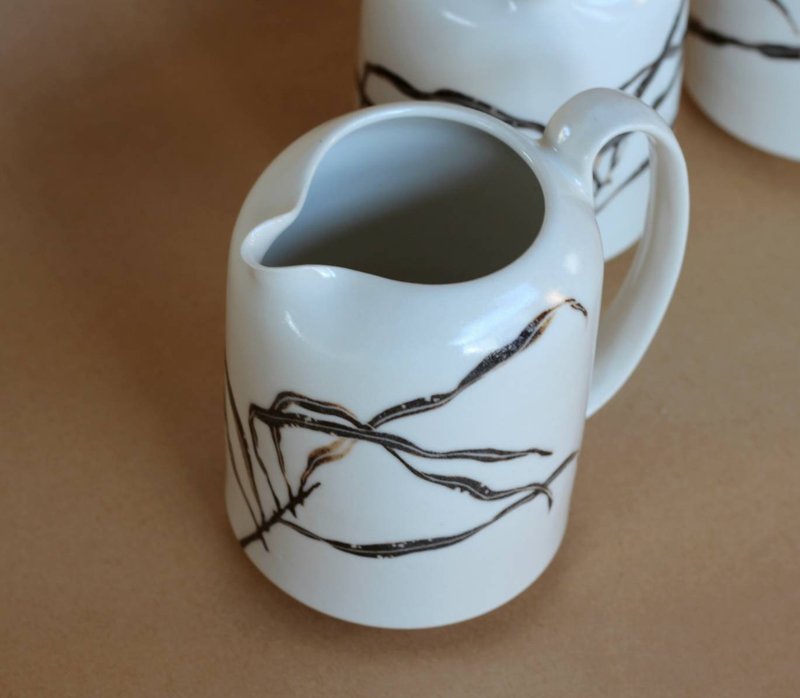 细叶影 - 茶海 - 茶具/茶杯 - 瓷 白色