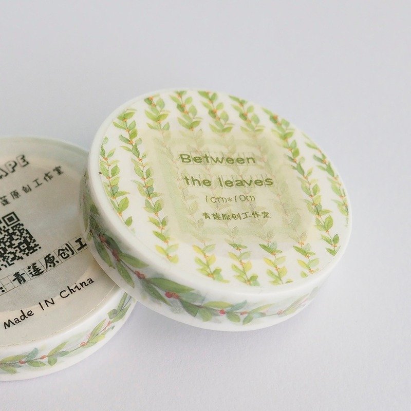 【青莲工作室】 原创和纸胶带 - Between the Leaves - 纸胶带 - 纸 