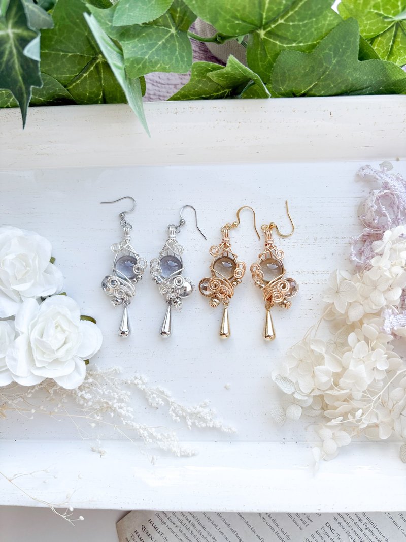 金华・银华 金色 - 耳环/耳夹 - 其他材质 金色