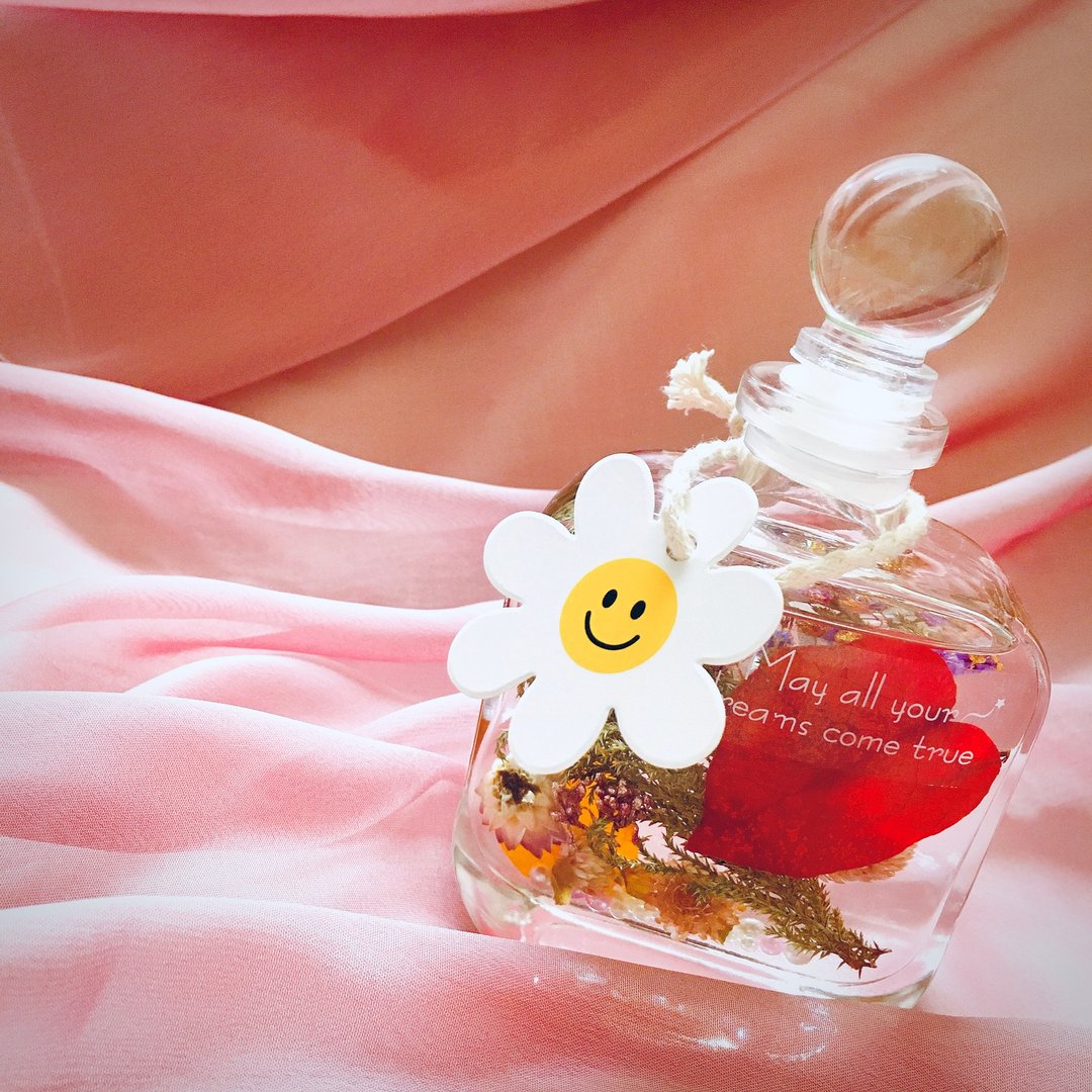 -花园哩趣- 大大爱你 smile's day浮游花瓶 每日笑脸不间断 - 干燥花/捧花 - 植物．花 