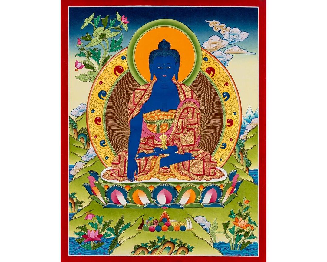 精美的米杜克巴唐卡画  发现精神艺术 - 墙贴/壁贴 - 其他材质 多色