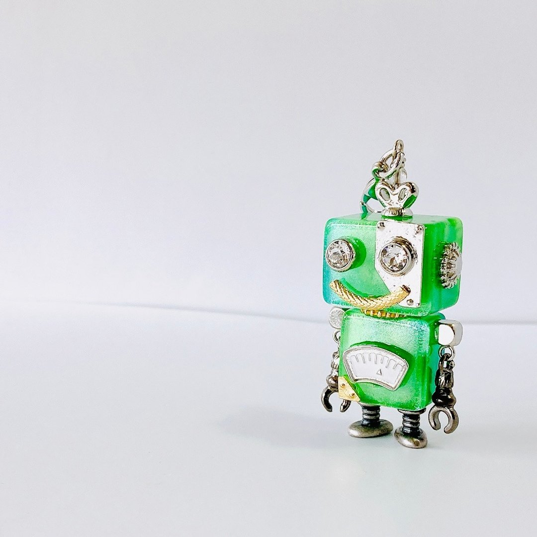 【Robot Accessories】机器人吊饰 146 - 吊饰 - 塑料 绿色