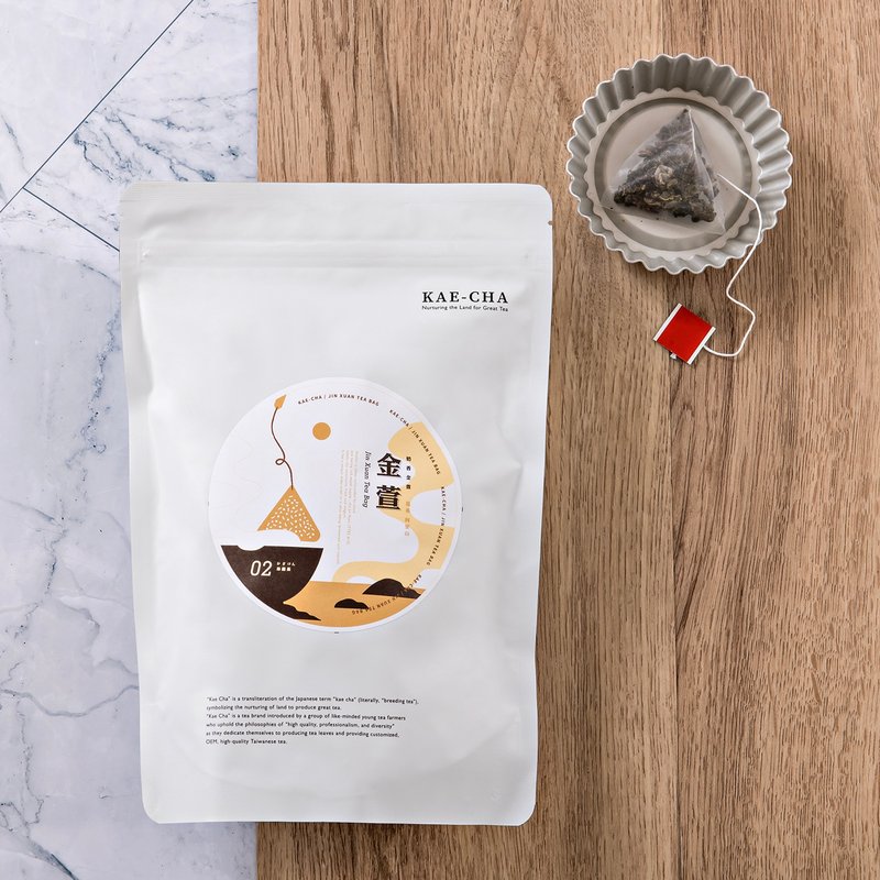原叶三角茶包50入量贩包-阿里山金萱 - 茶 - 新鲜食材 白色