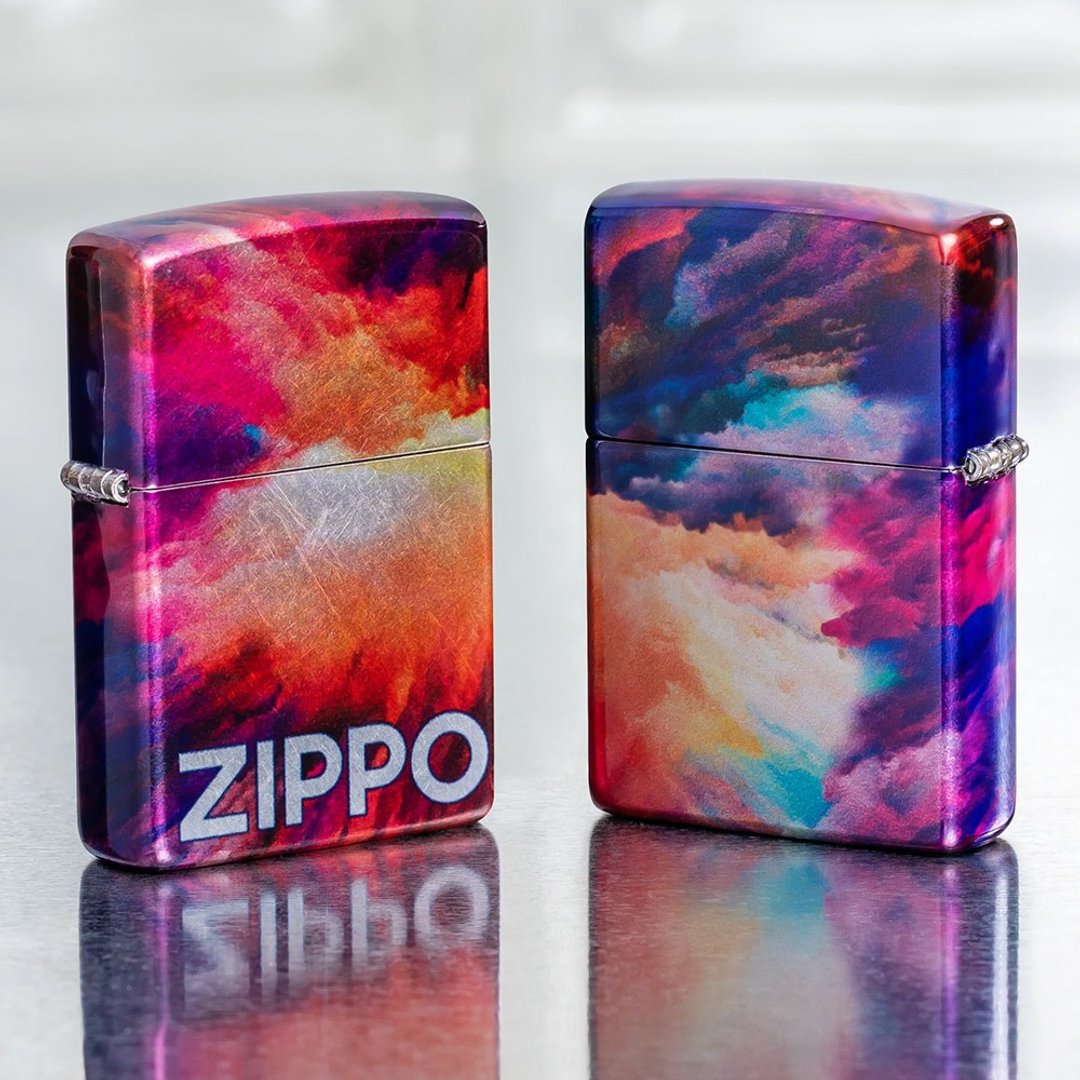【ZIPPO官方旗舰店】水彩渲染防风打火机 48982 - 其他 - 铜/黄铜 多色